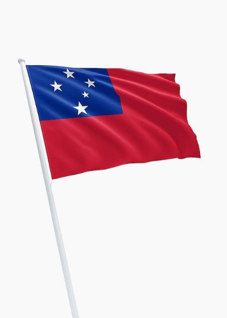 Vlag Samoa - 100x150cm Spun-Poly